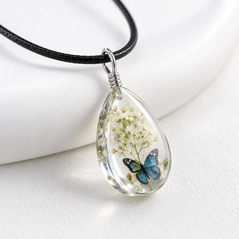 Bloemendruppel Ketting