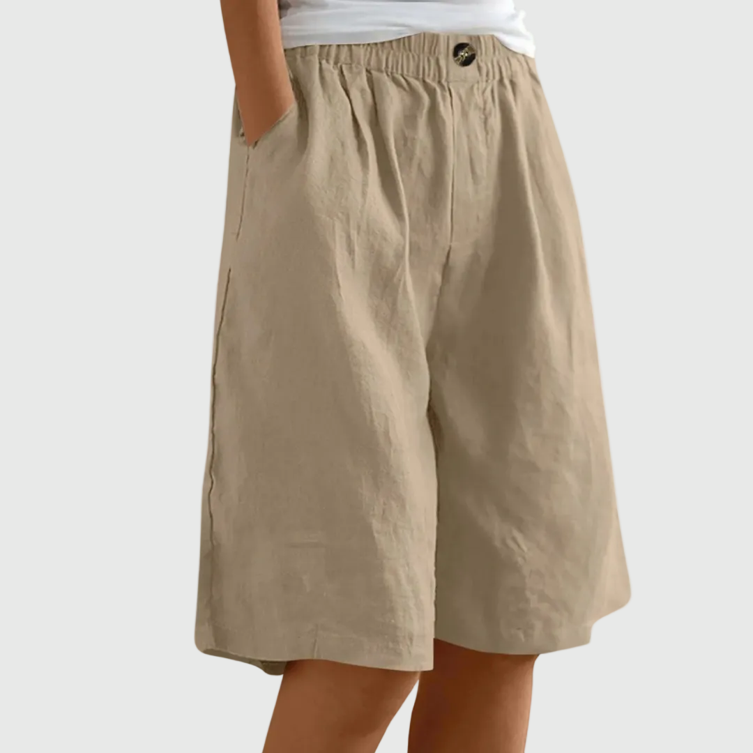 Marlowe Cotton Bermuda Short