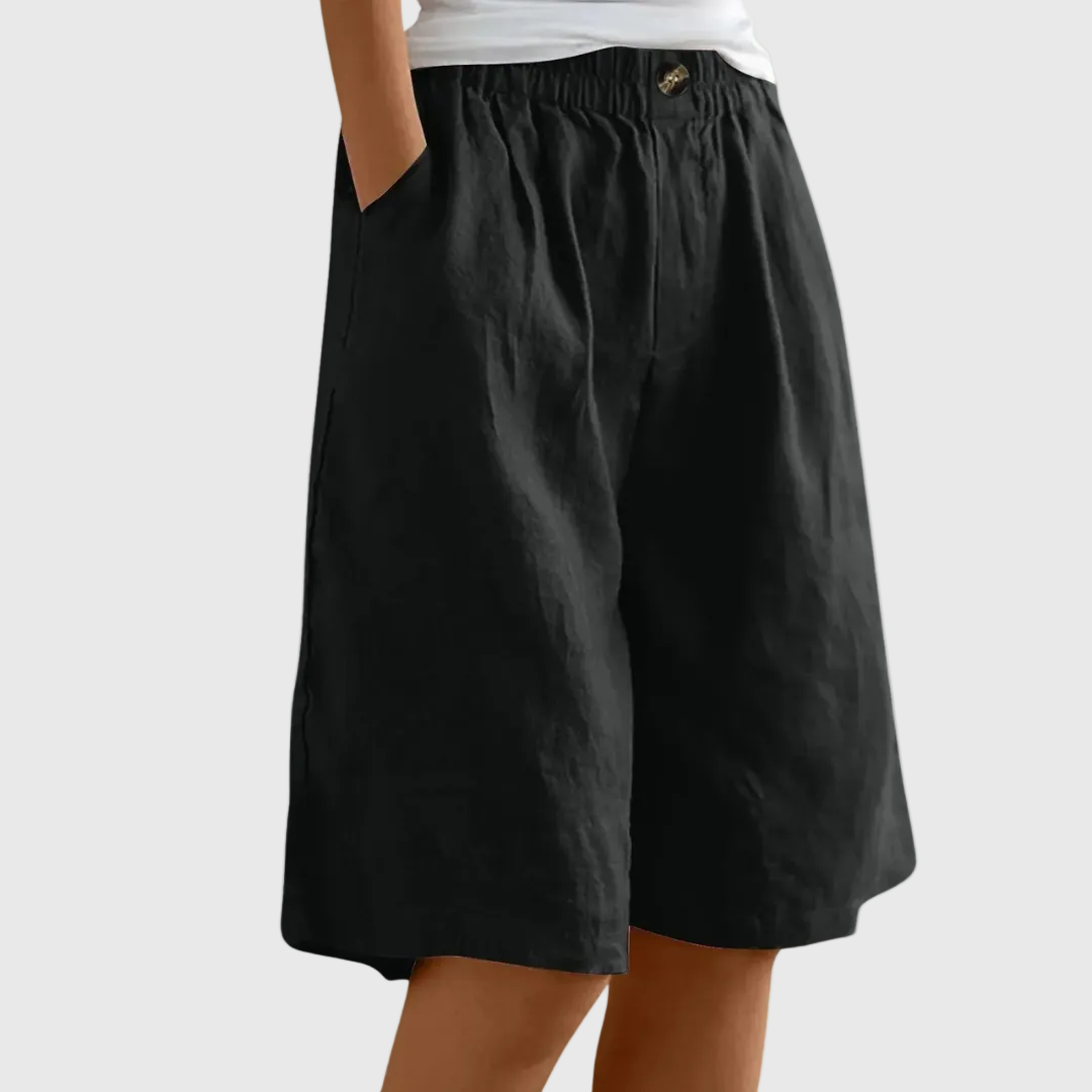 Marlowe Cotton Bermuda Short