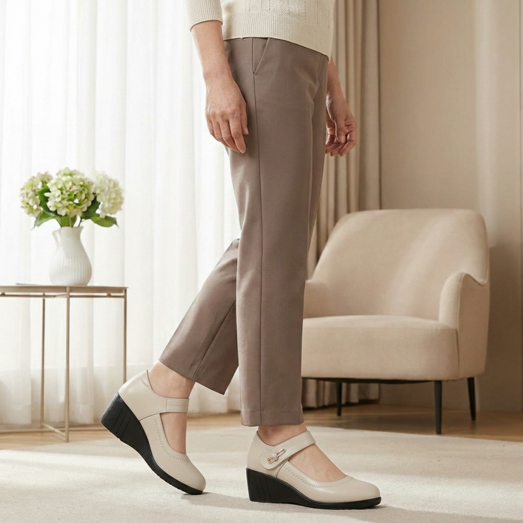 Solene Mary Jane Wedge