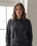 Harley Crop Crew Sweater