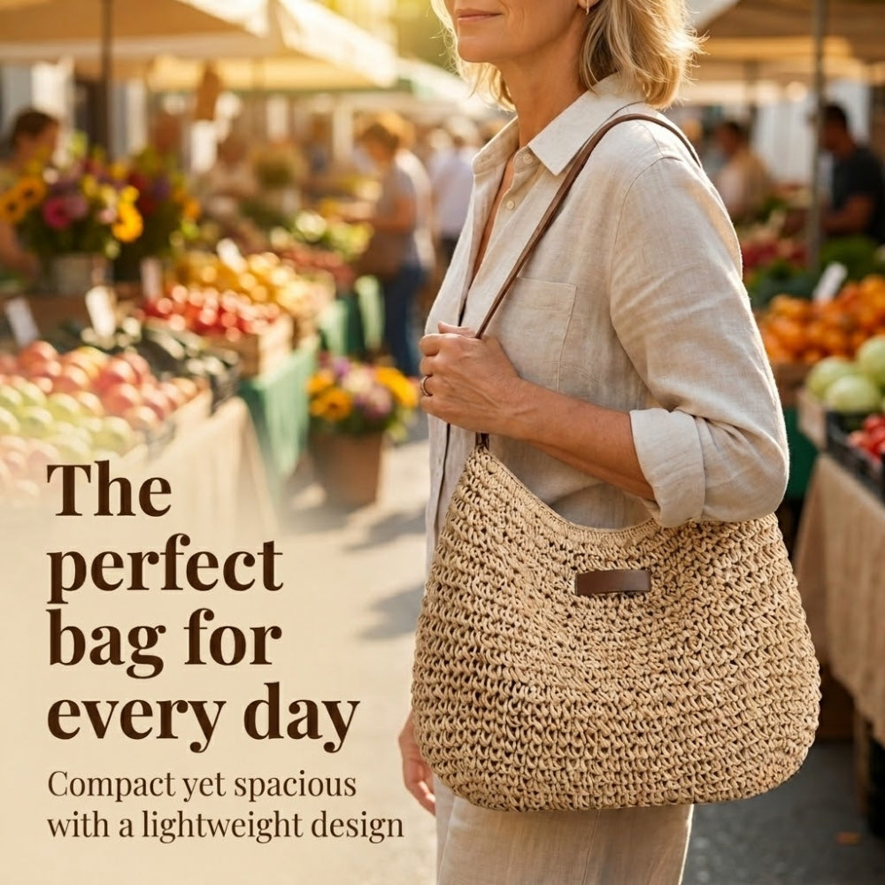 Marbella Woven Tote