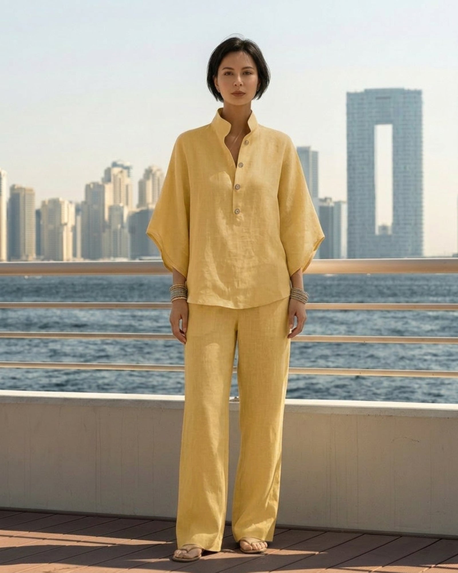 Calla Relaxed Linen Set