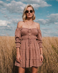 Seraphina Off Shoulder Mini Dress