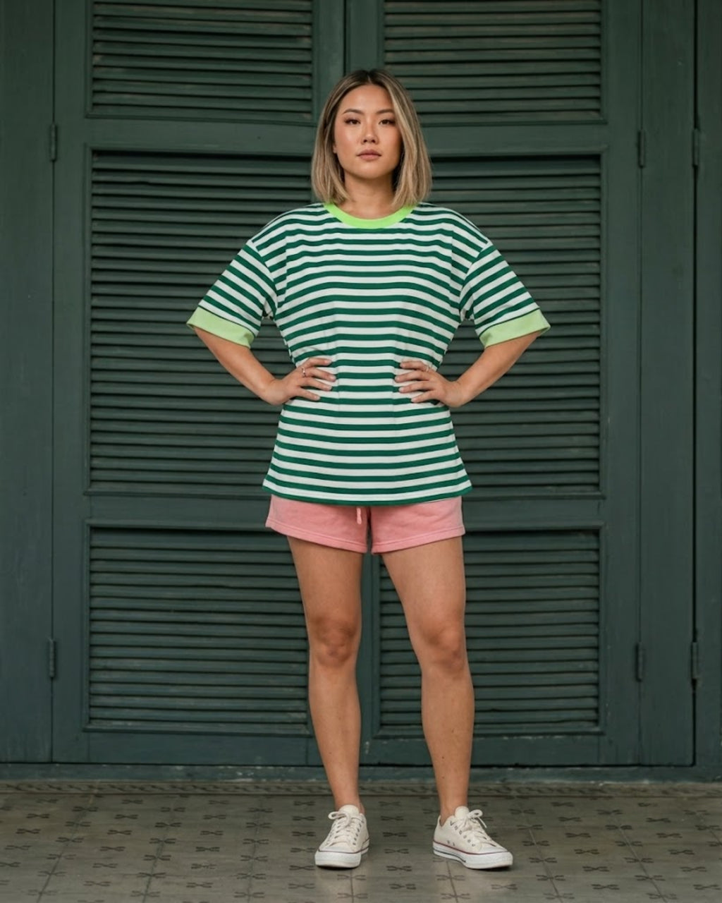 Stripe Tee Raffie