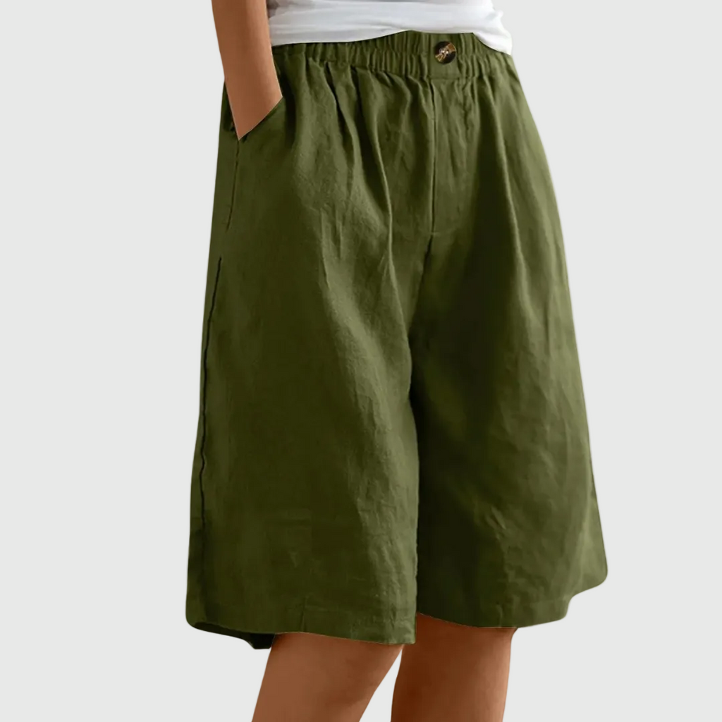 Marlowe Cotton Bermuda Short