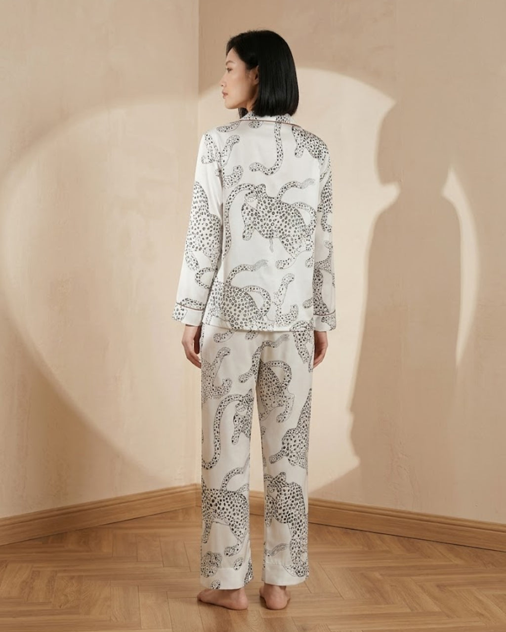 Pattern Print Pyjama Set