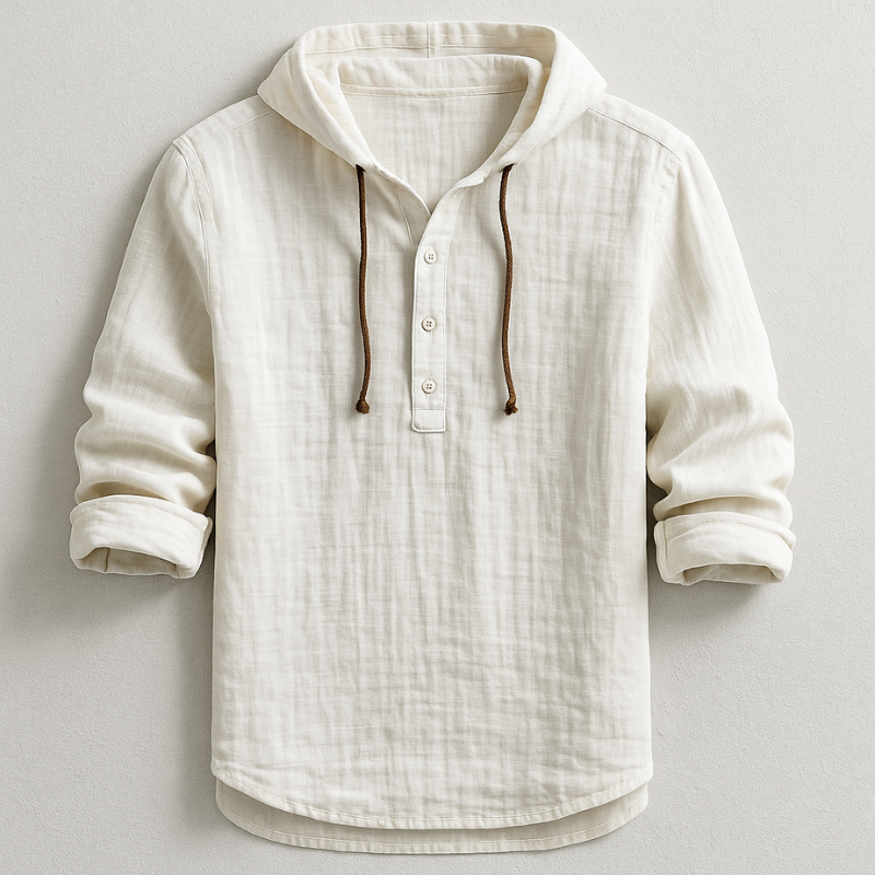 Bexley Linen Hoodie Shirt