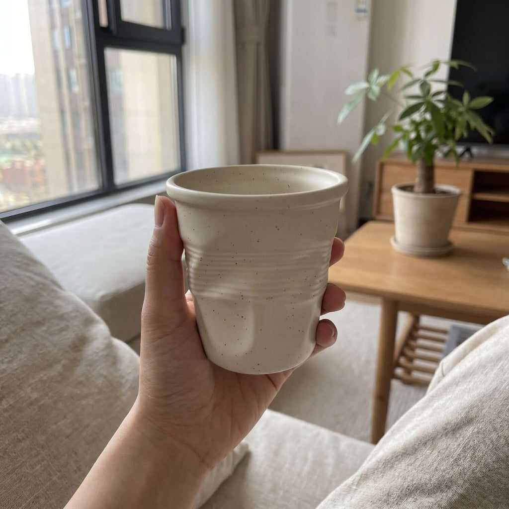 Crushed Ceramic Mug 370ml/12oz