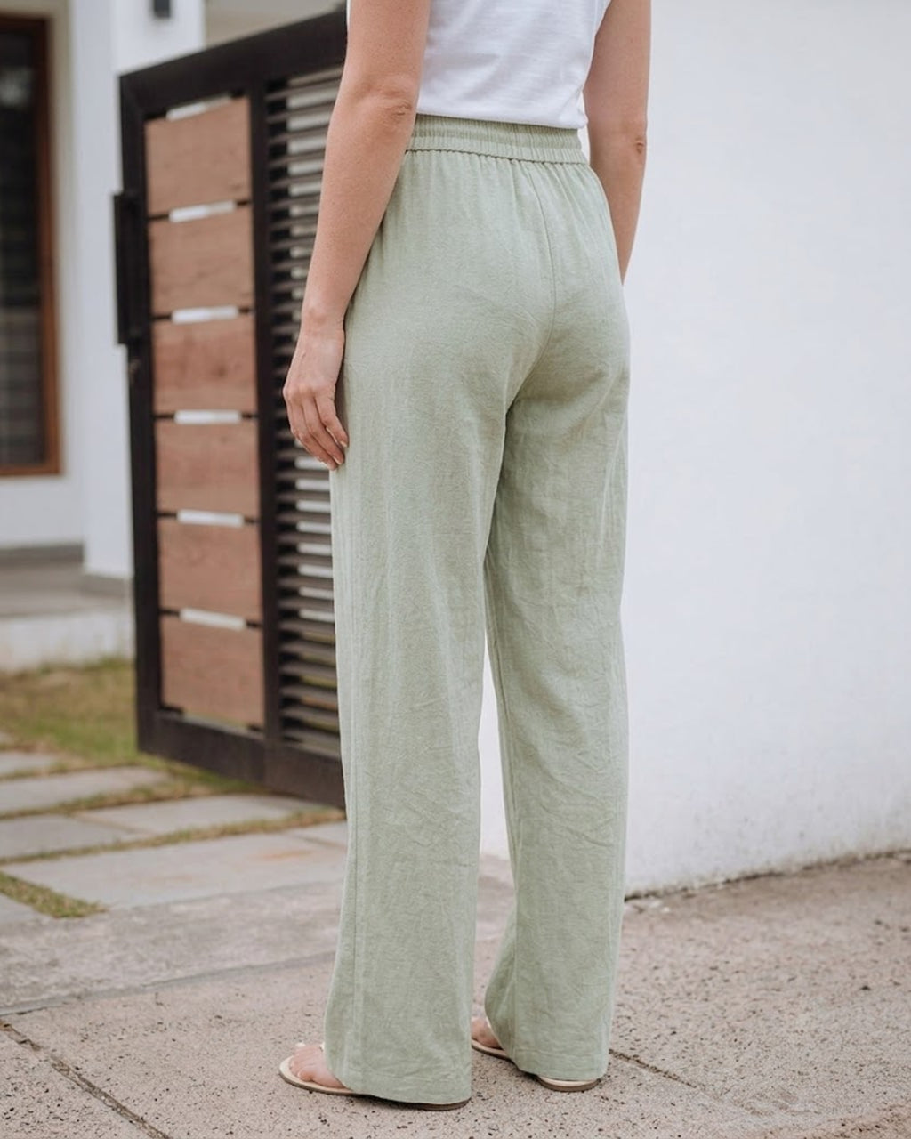 Arden Drawstring Wide Pant