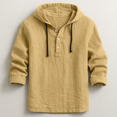 Bexley Linen Hoodie Shirt
