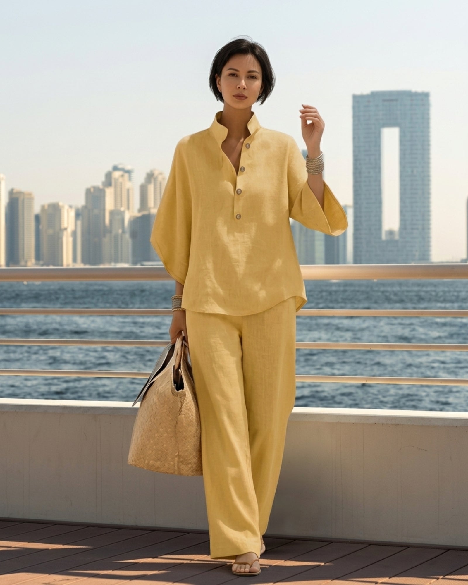 Calla Relaxed Linen Set