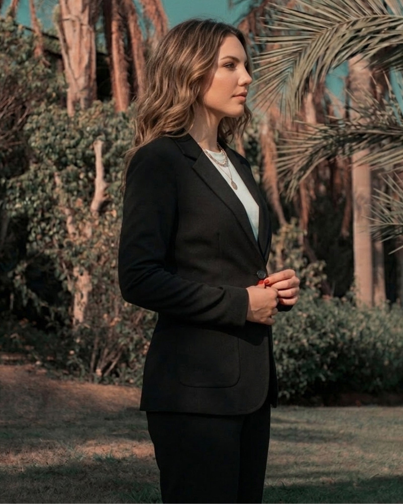 Maeva Single Button Blazer
