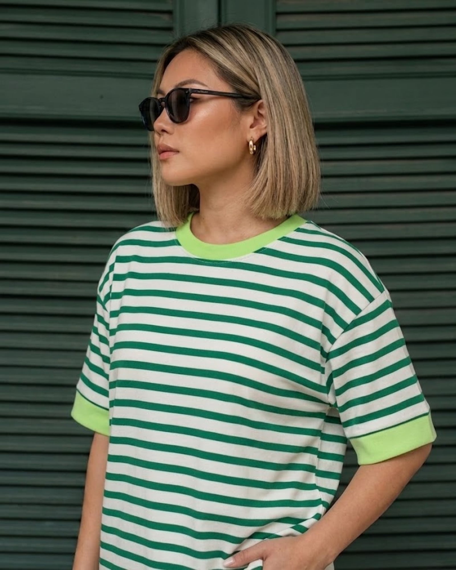 Stripe Tee Raffie