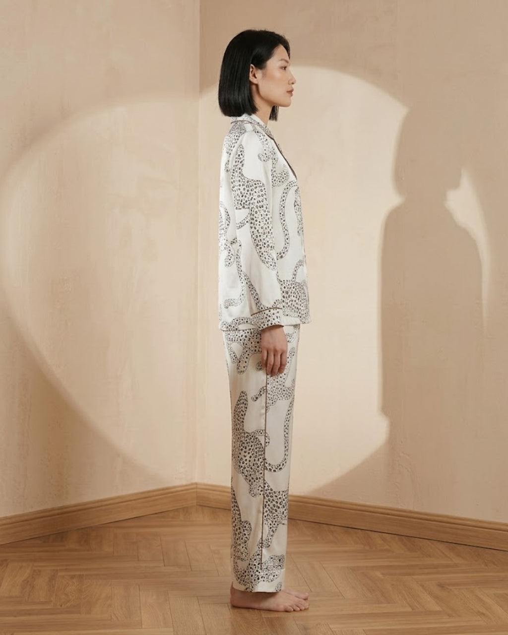 Pattern Print Pyjama Set