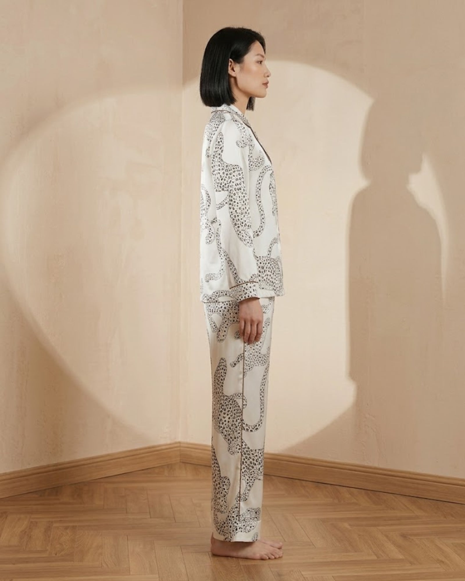 Pattern Print Pyjama Set