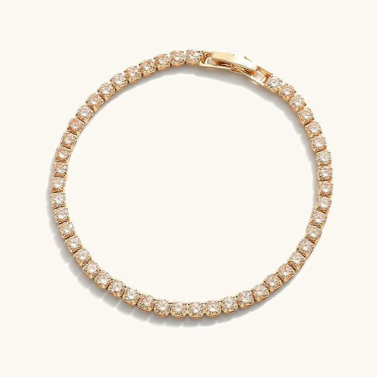 Gouden Tennisarmband
