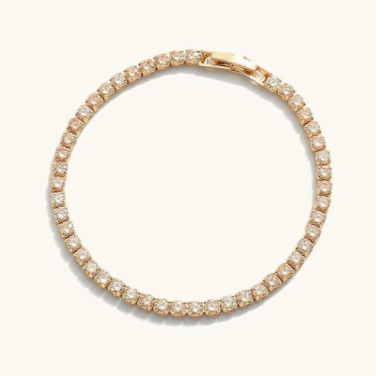 Gouden Tennisarmband