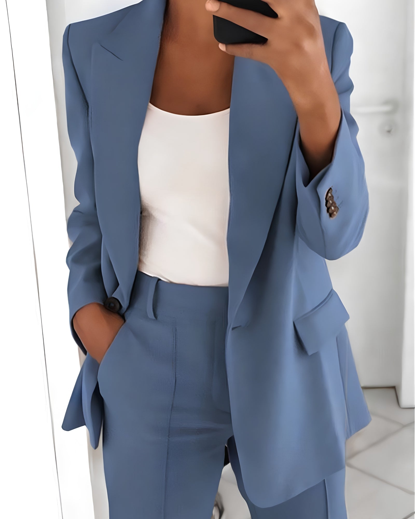 Cerulean Blazer Trouser Set