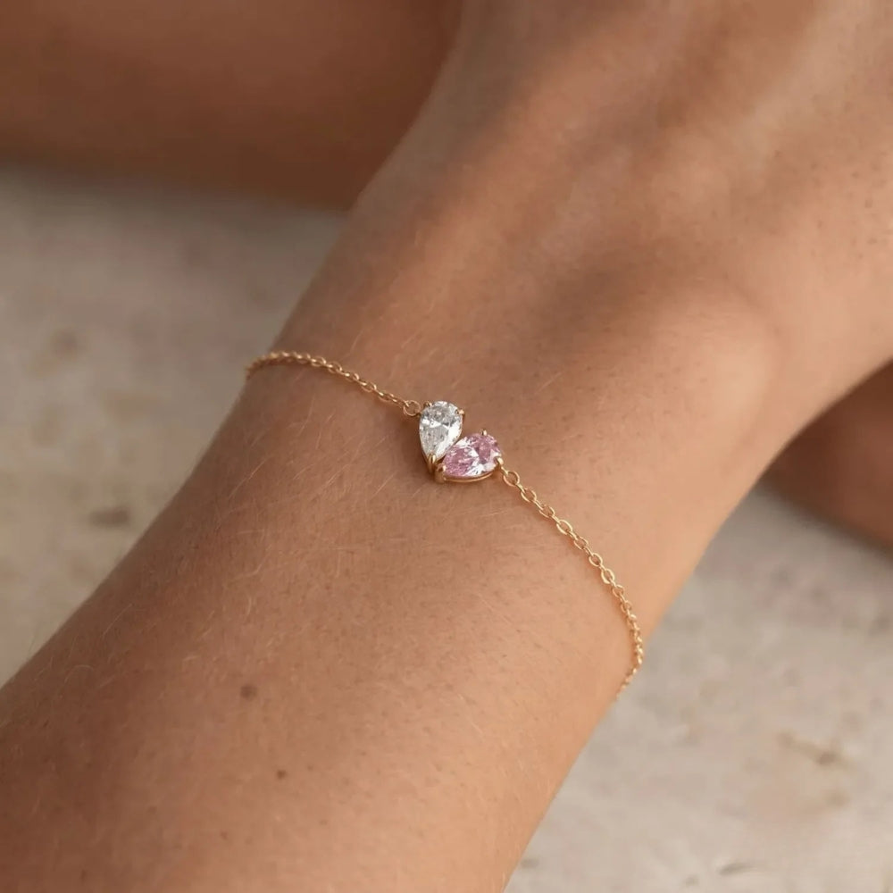 Teardrop Heart Bracelet
