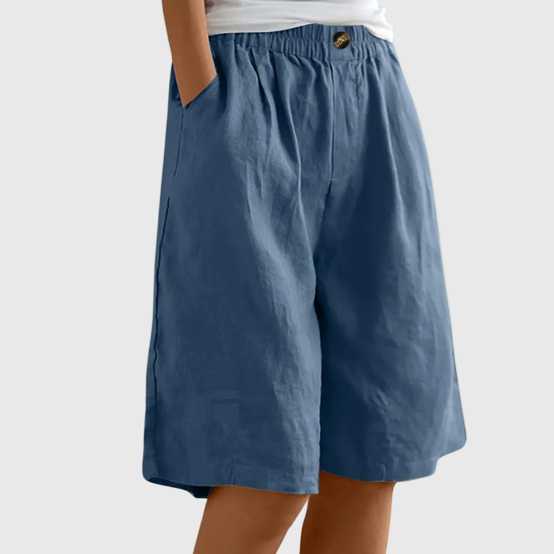 Marlowe Cotton Bermuda Short
