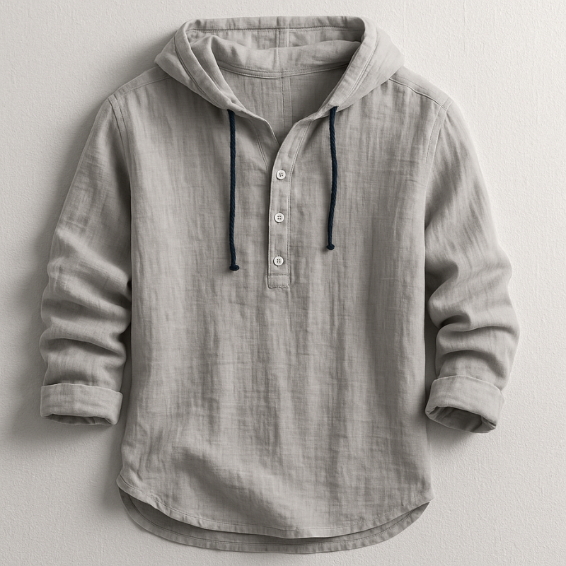 Bexley Linen Hoodie Shirt