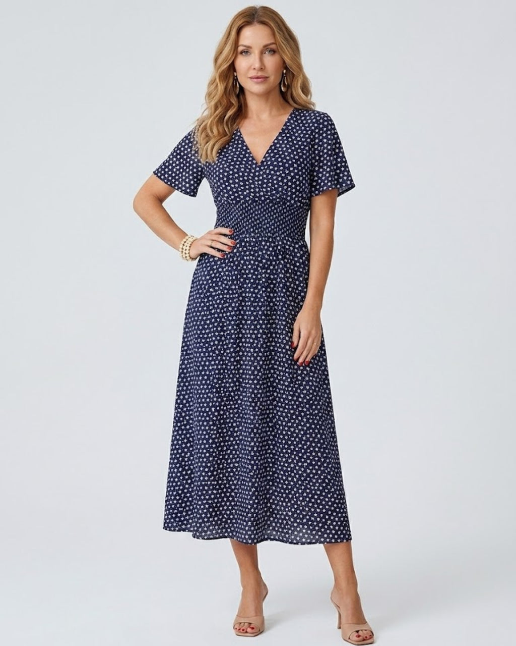 Marielle Polka Dress