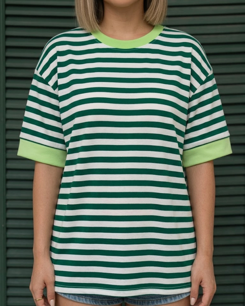 Stripe Tee Raffie
