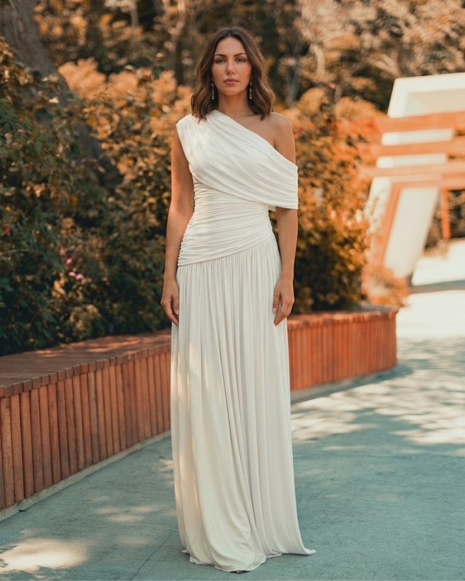 Calista One Shoulder Maxi