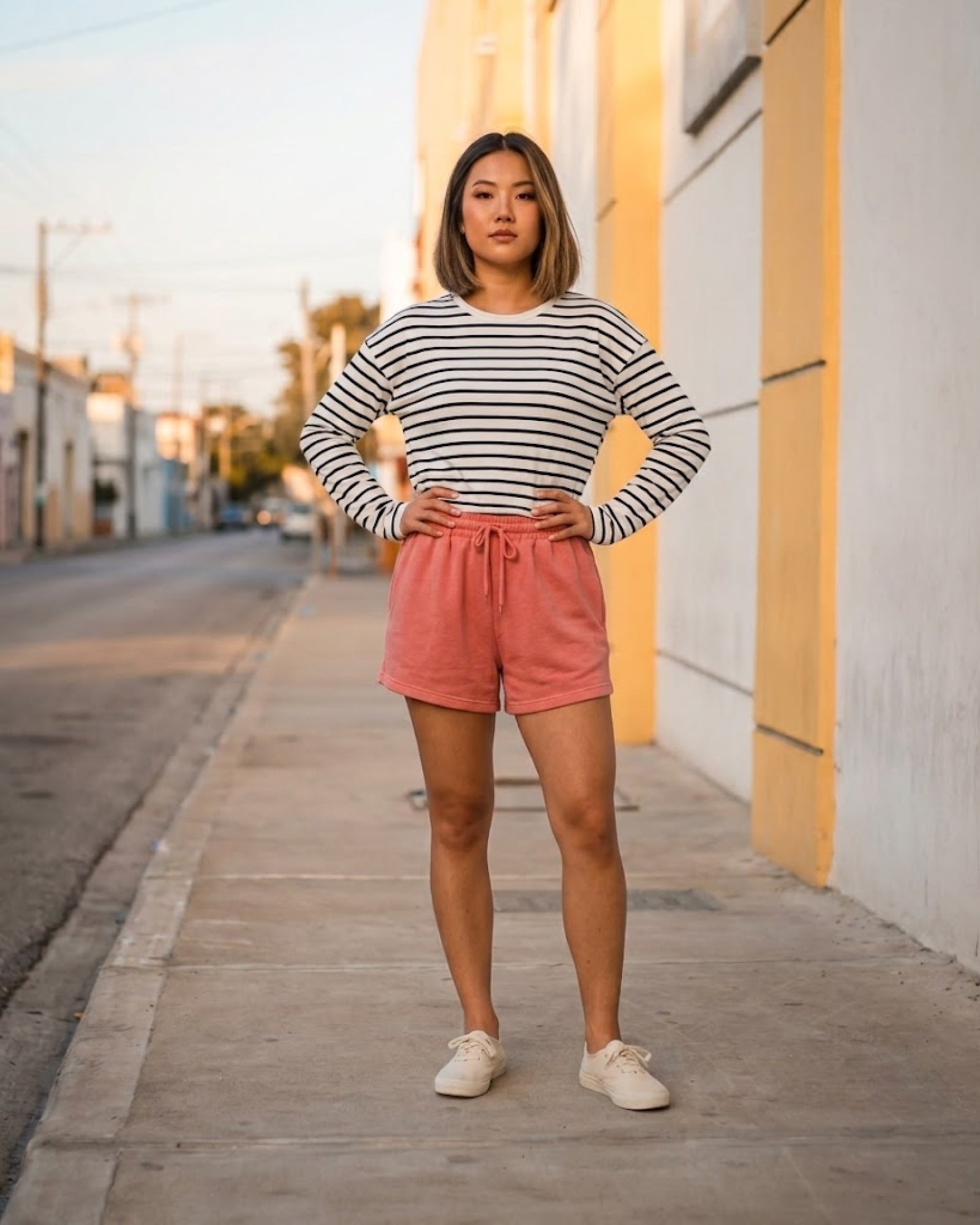 Alma Crewneck Stripe Top