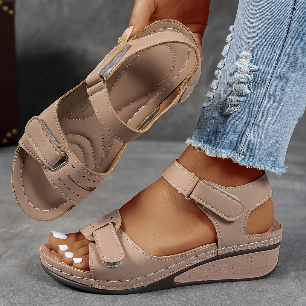 Marigold Comfort Wedge Sandal