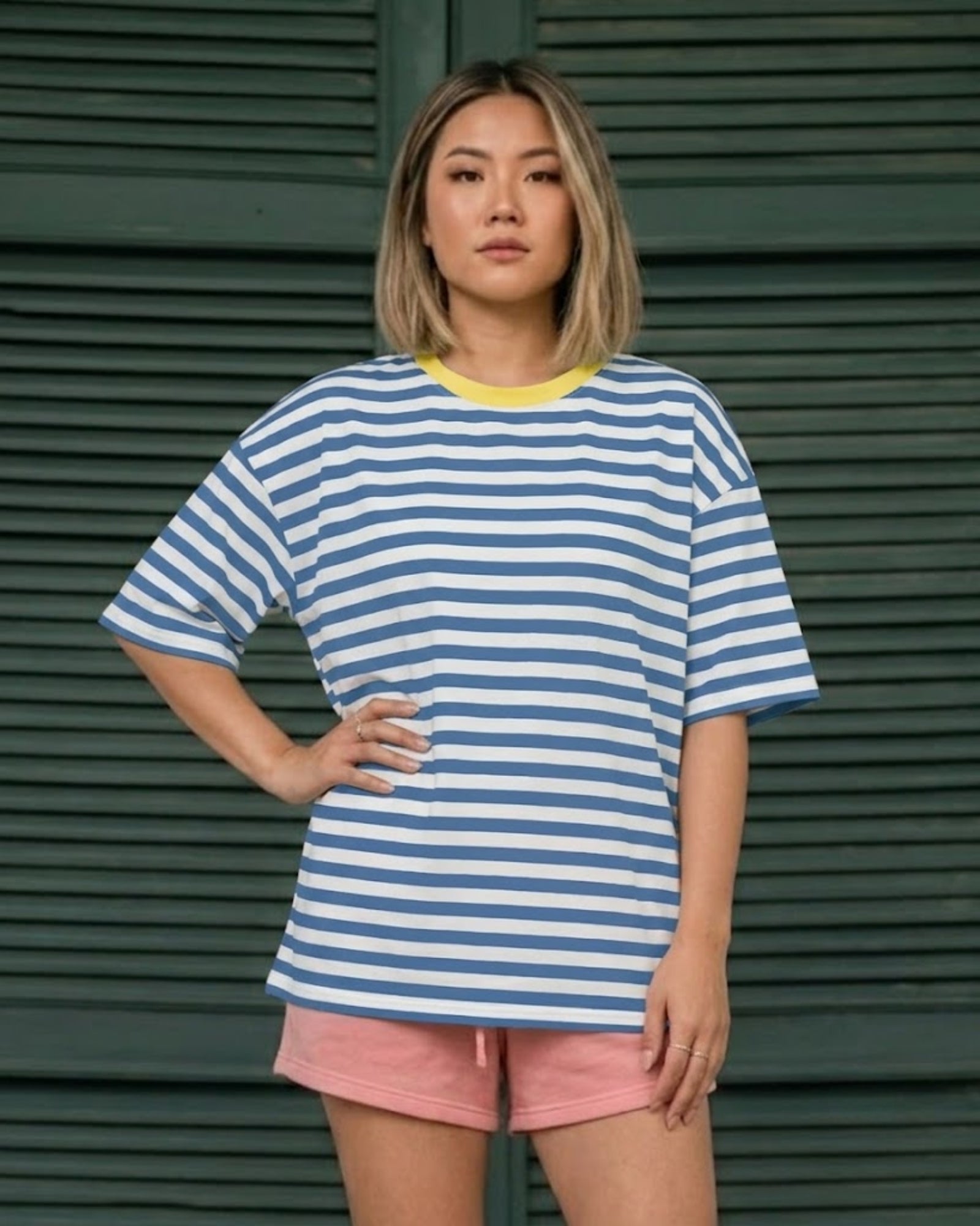 Stripe Tee Raffie