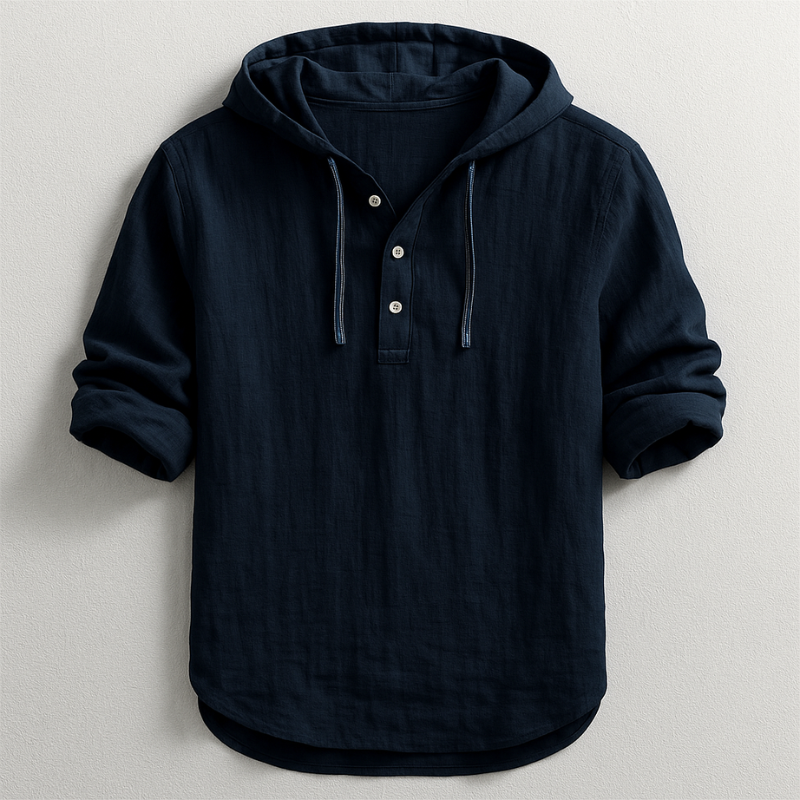 Bexley Linen Hoodie Shirt