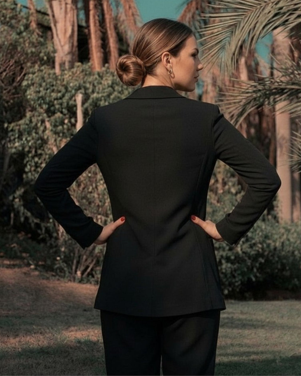Maeva Single Button Blazer