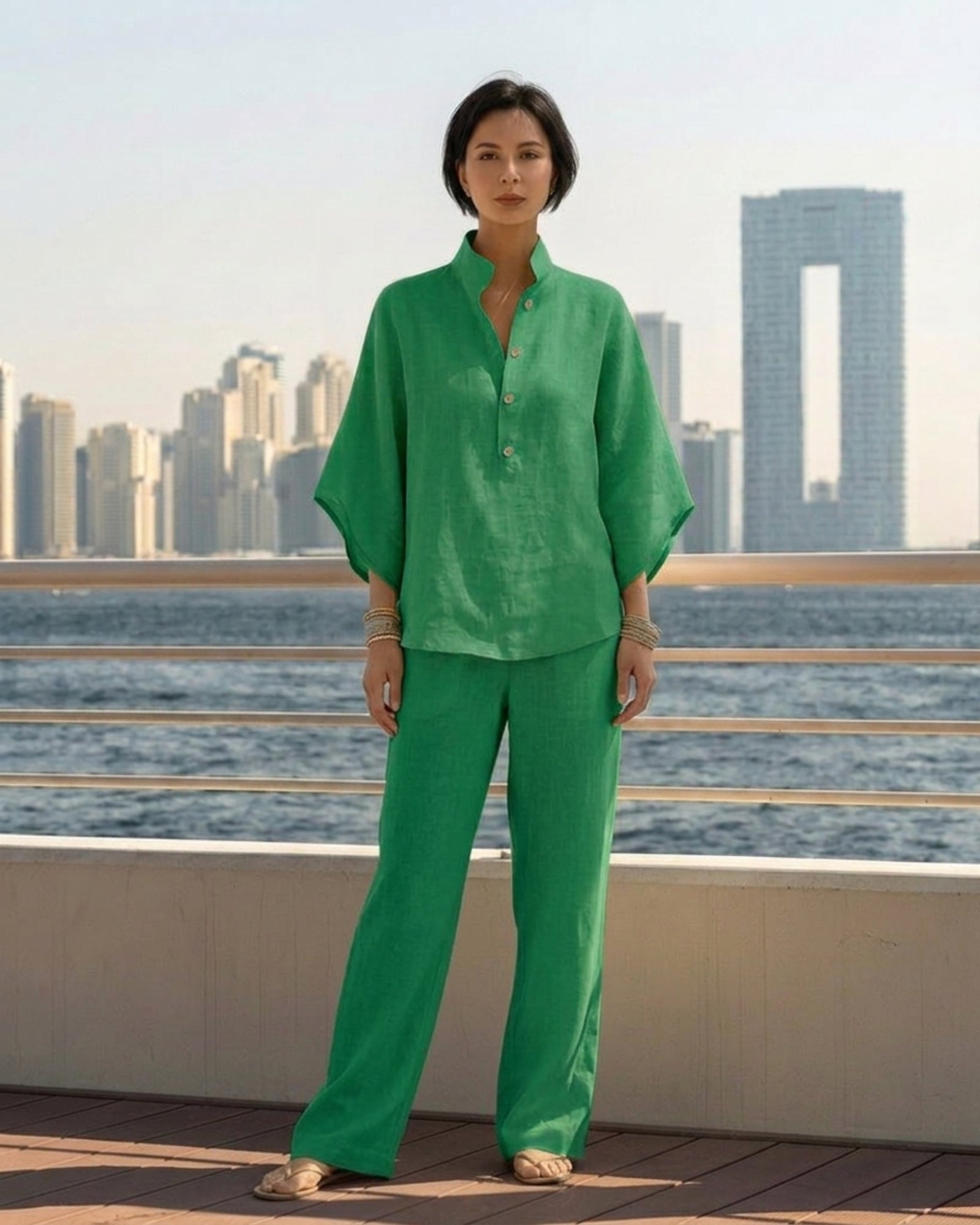 Calla Relaxed Linen Set