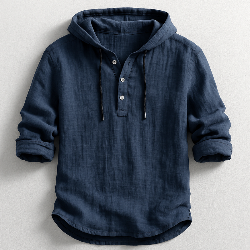 Bexley Linen Hoodie Shirt