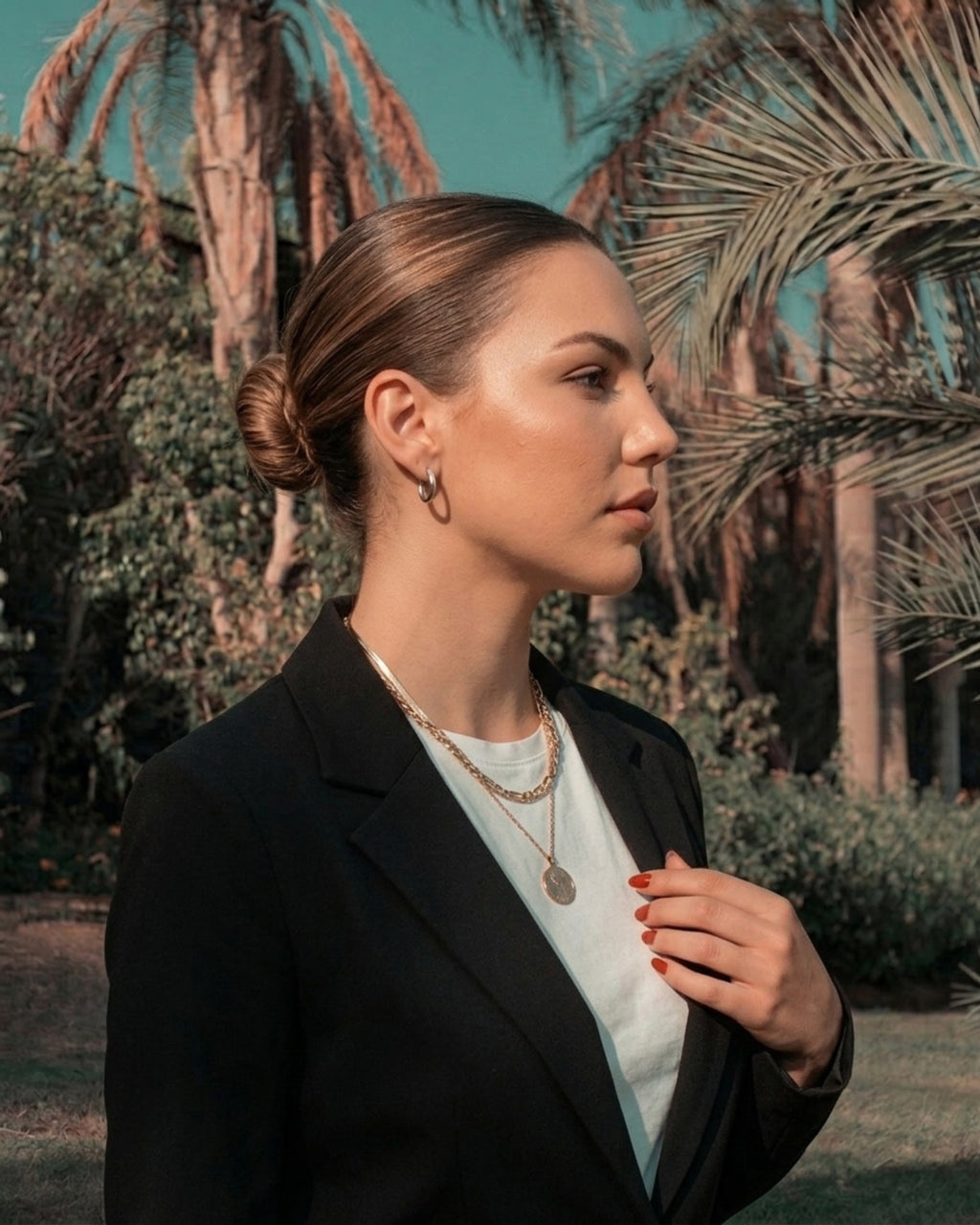 Maeva Single Button Blazer