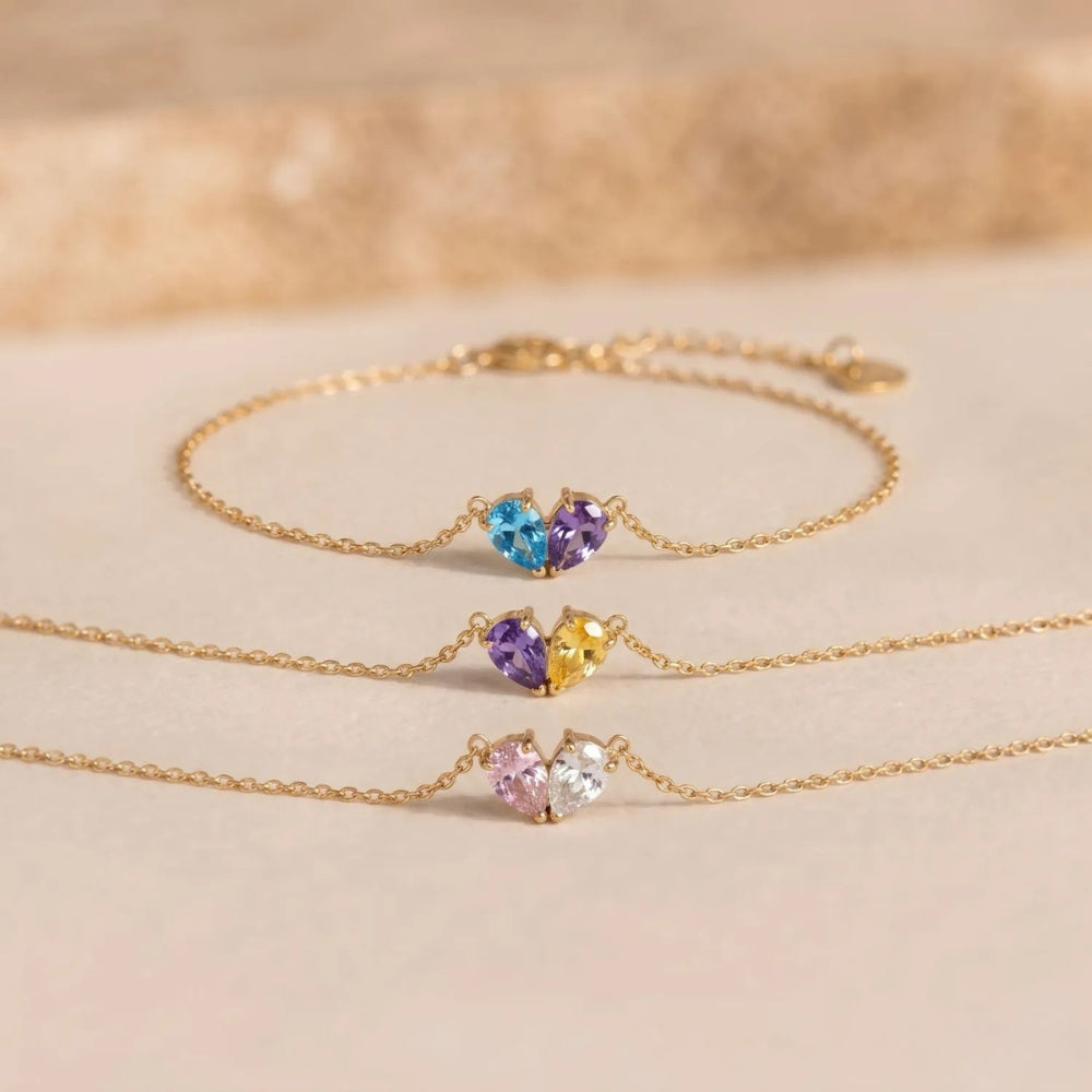 Teardrop Heart Bracelet