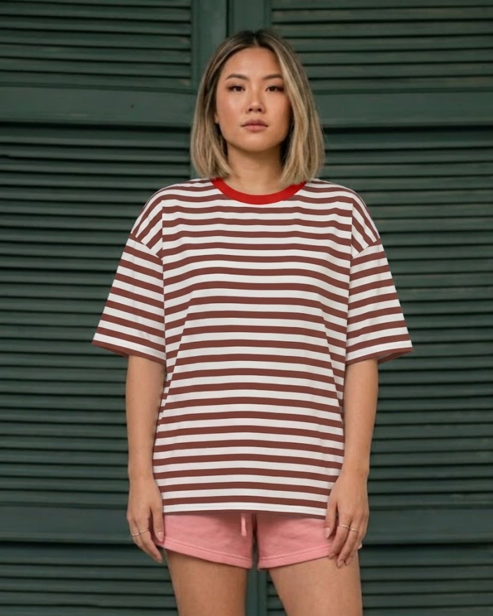 Stripe Tee Raffie