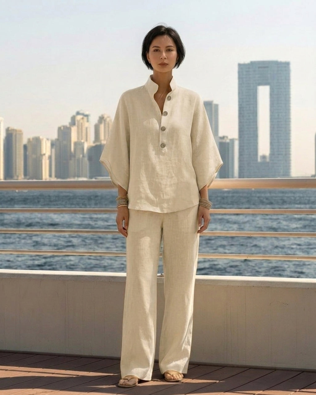 Calla Relaxed Linen Set