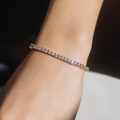 Gouden Tennisarmband