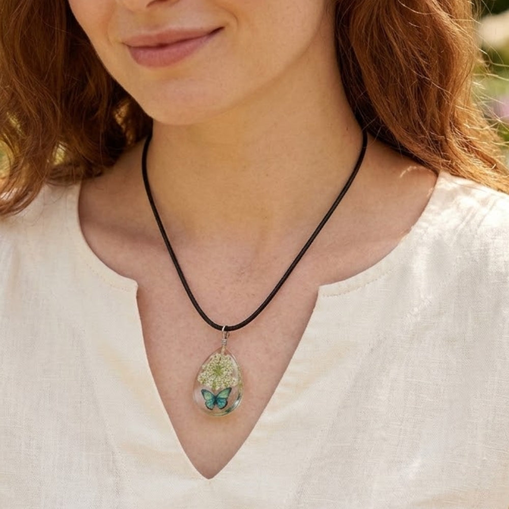 Bloemendruppel Ketting