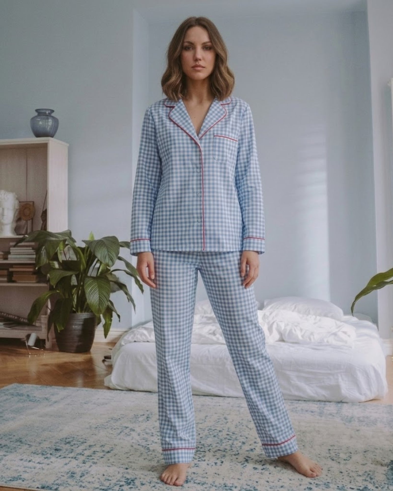 Rosie Gingham Pyjama Set
