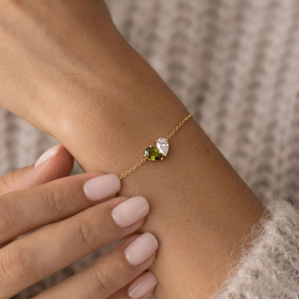 Teardrop Heart Bracelet