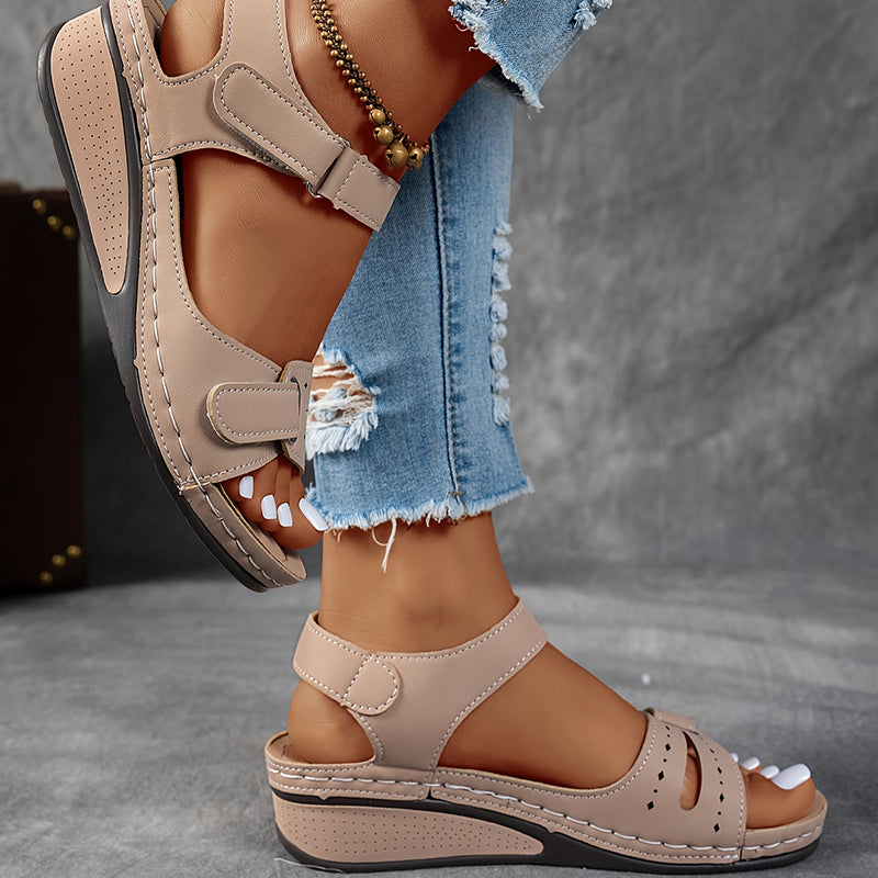 Marigold Comfort Wedge Sandal