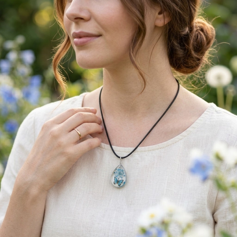 Bloemendruppel Ketting