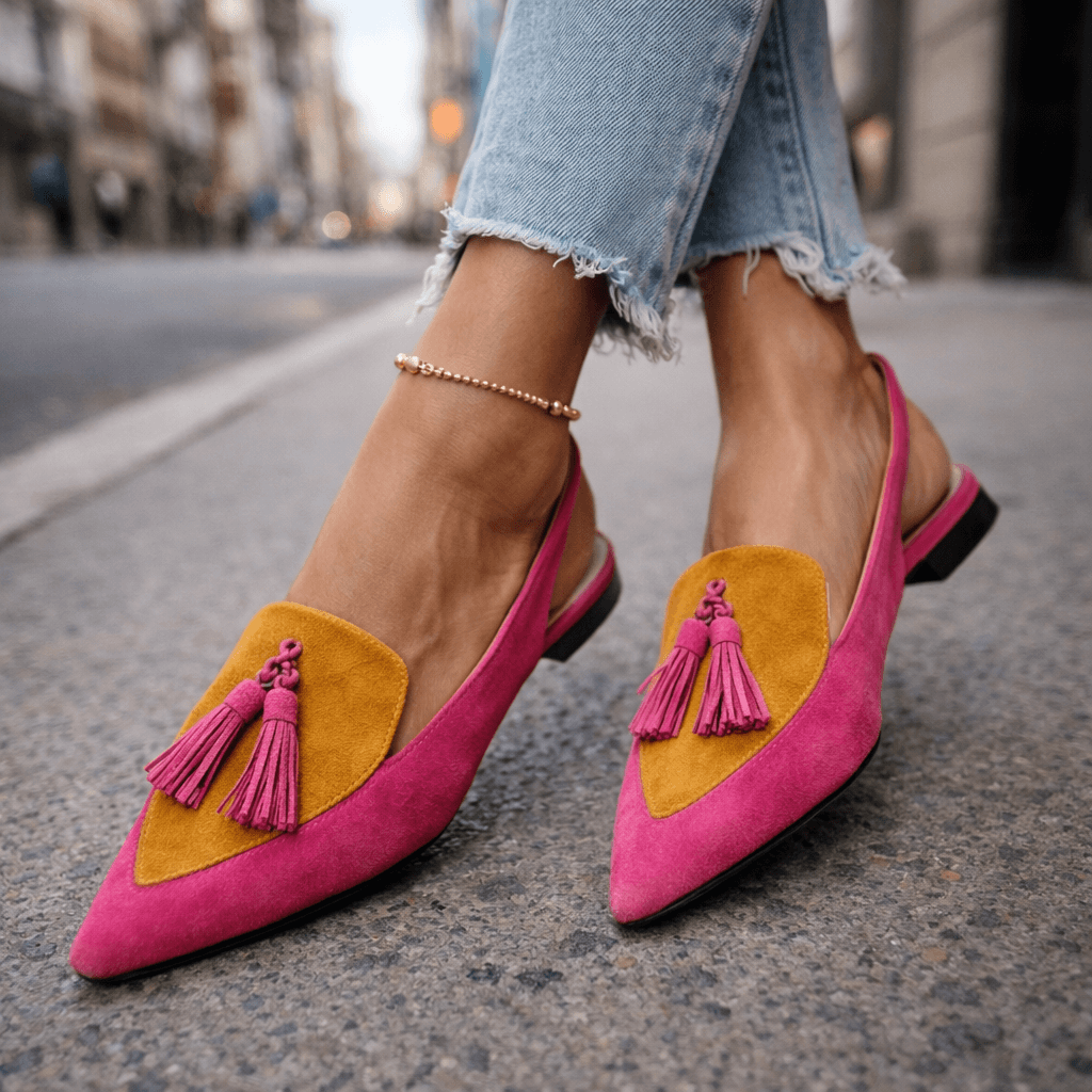 Corvina Tasseled Slingback