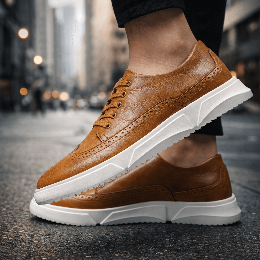 Huxley Brogue Trim Sneaker