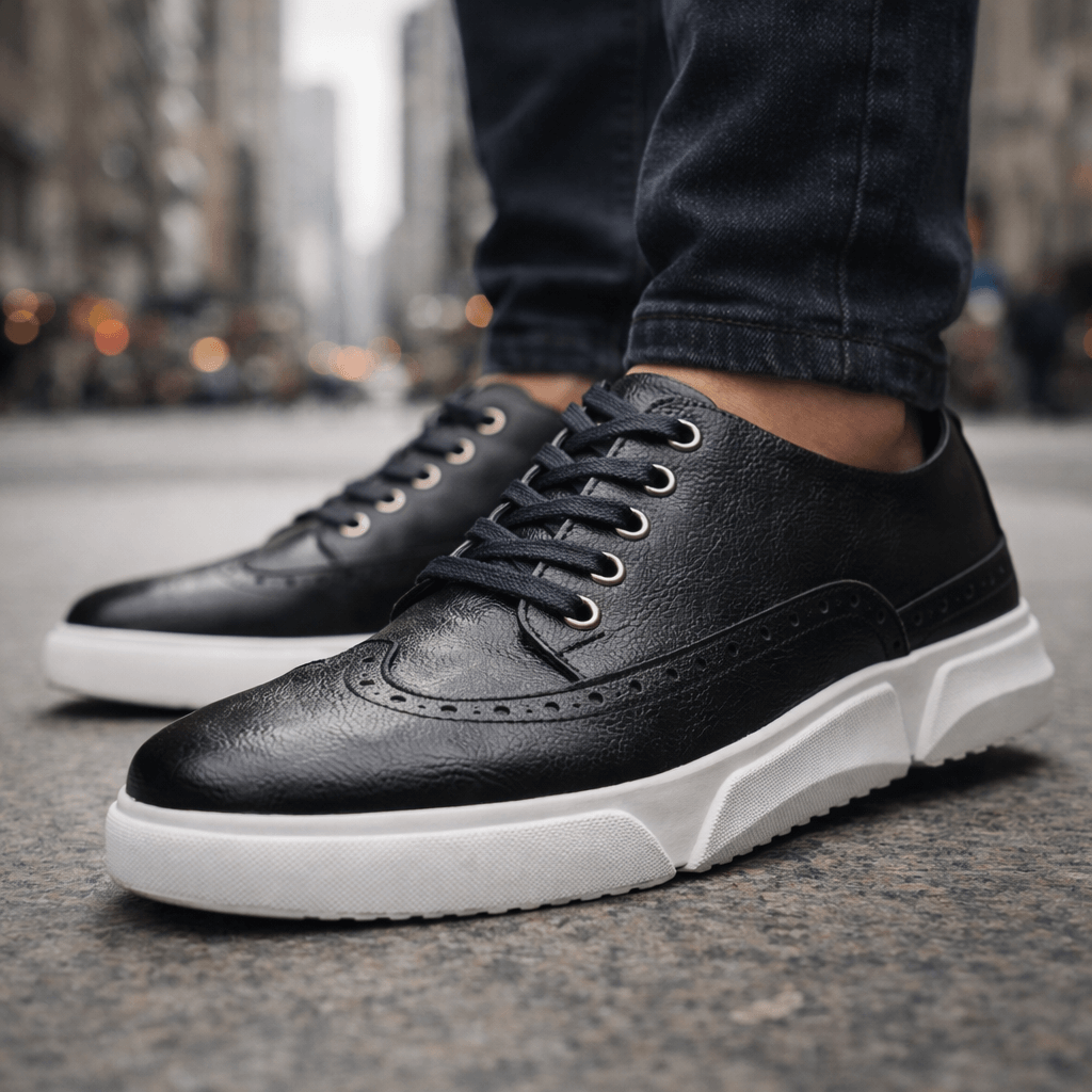 Huxley Brogue Trim Sneaker