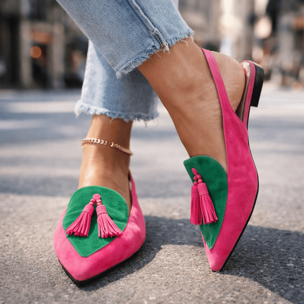 Corvina Tasseled Slingback